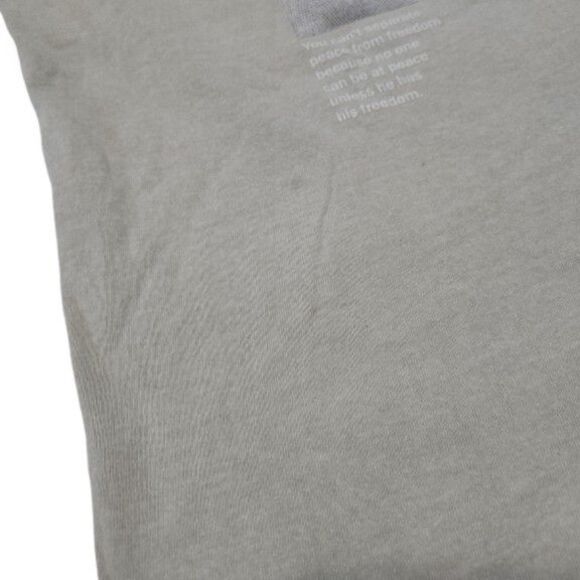 Malcolm X Shirt Size Medium / Large Graphic Tee Graphic Print T-Shirt Grungy Tee - Picture 5 of 10